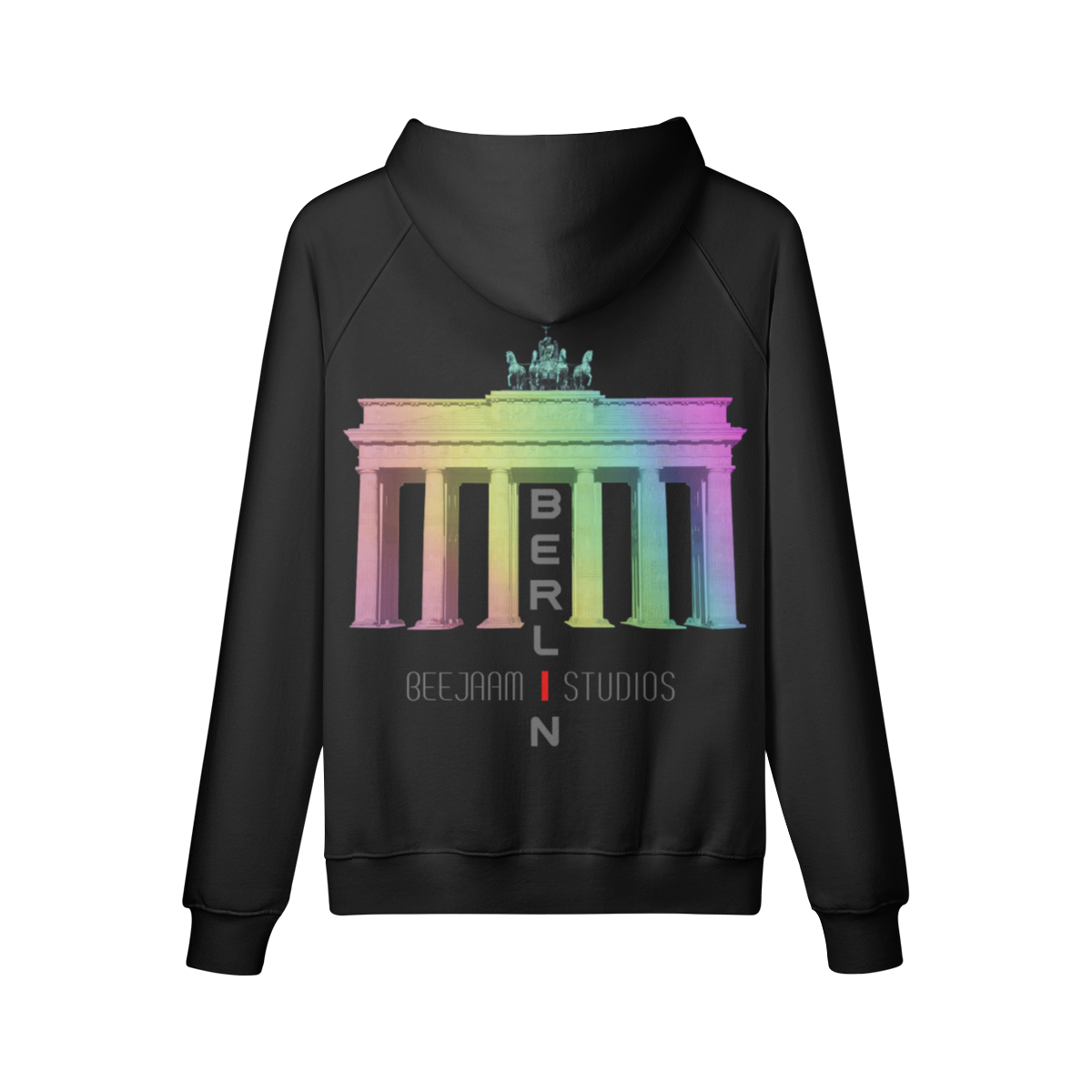 No.7100 | THE LIGHTS OF THE BRANDENBURG GATE | OVERSIZED HOODIE | UNISEX | LIMITED EDITION