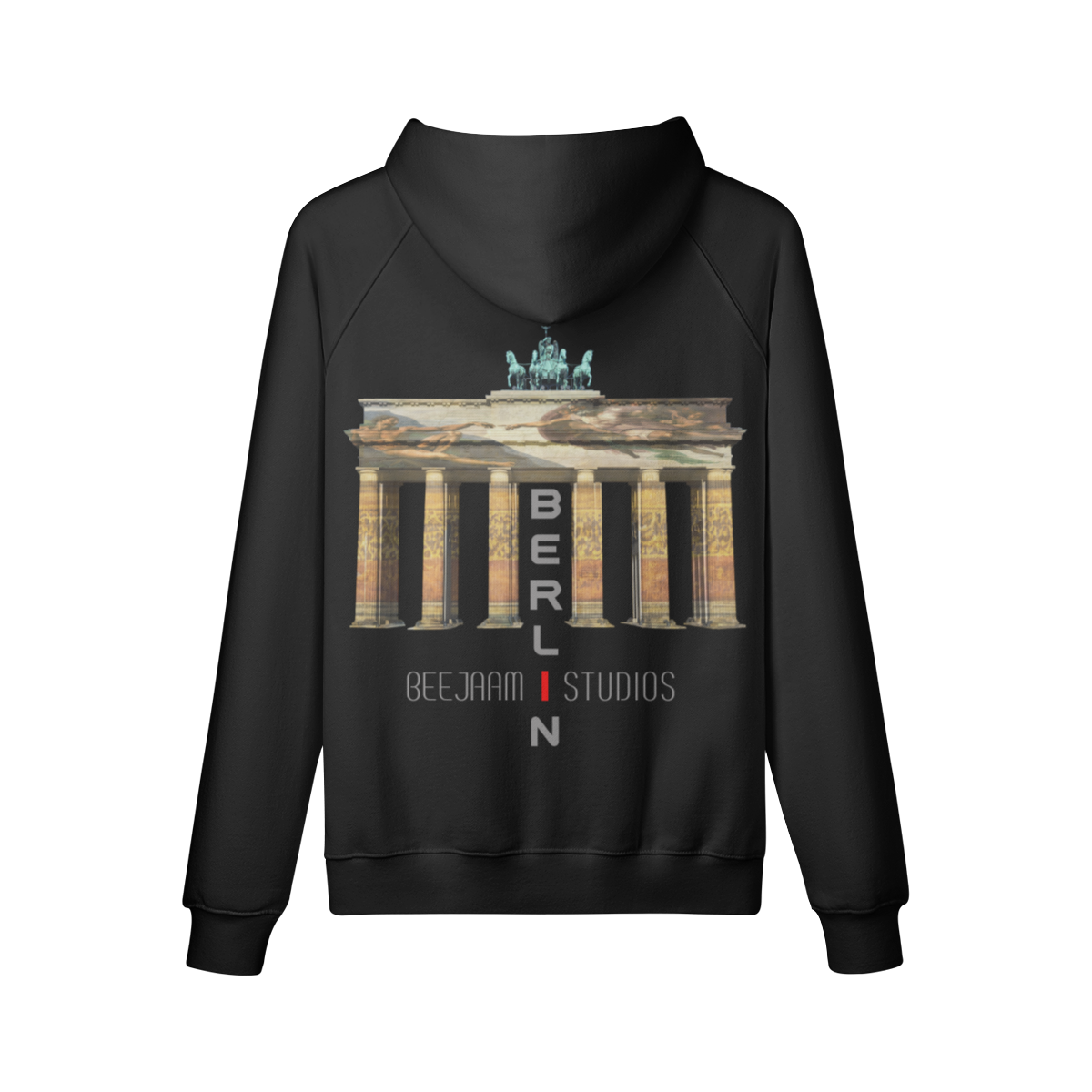 No.7102 | THE LIGHTS OF THE BRANDENBURG GATE | OVERSIZED HOODIE | UNISEX | LIMITED EDITION