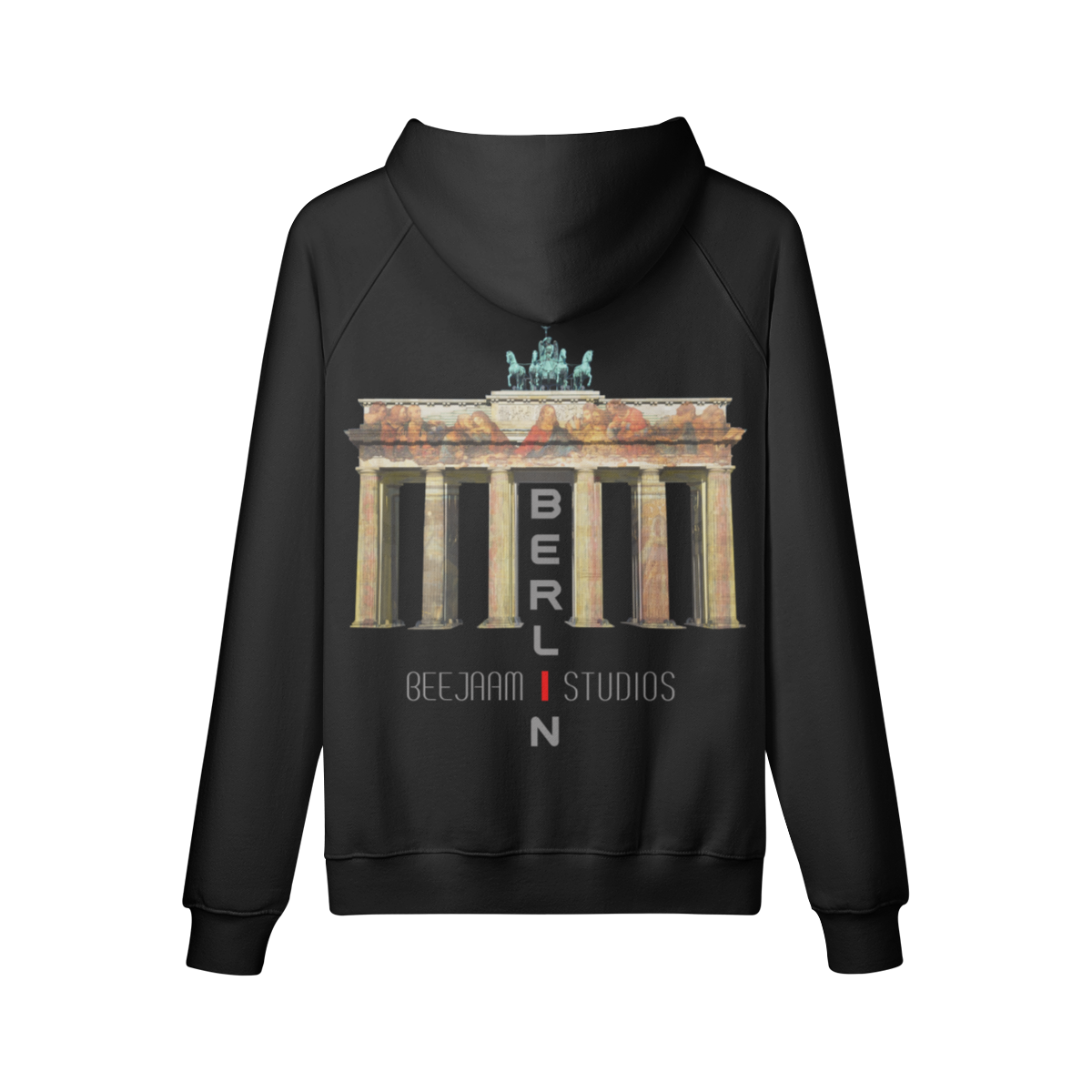 No.7101 | THE LIGHTS OF THE BRANDENBURG GATE | OVERSIZED HOODIE | UNISEX | LIMITED EDITION