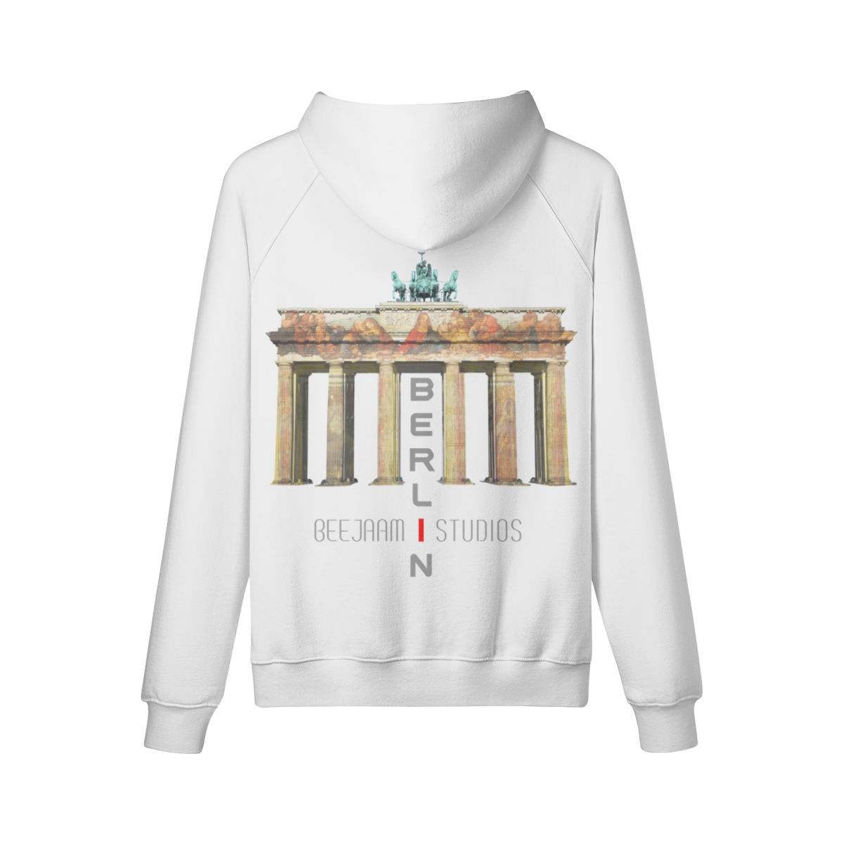 No.7101 | THE LIGHTS OF THE BRANDENBURG GATE | OVERSIZED HOODIE | UNISEX | LIMITED EDITION