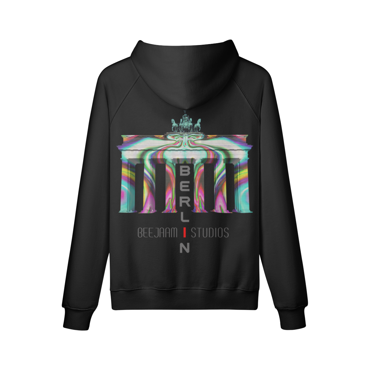 No.7105 | THE LIGHTS OF THE BRANDENBURG GATE | OVERSIZED HOODIE | UNISEX | LIMITED EDITION
