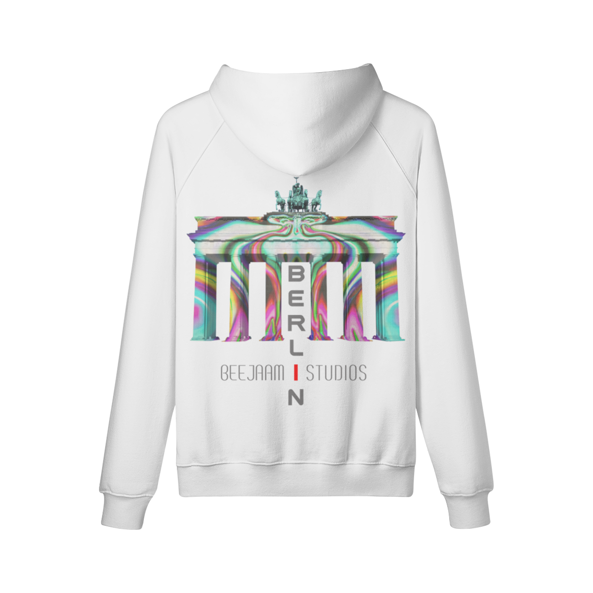No.7105 | THE LIGHTS OF THE BRANDENBURG GATE | OVERSIZED HOODIE | UNISEX | LIMITED EDITION