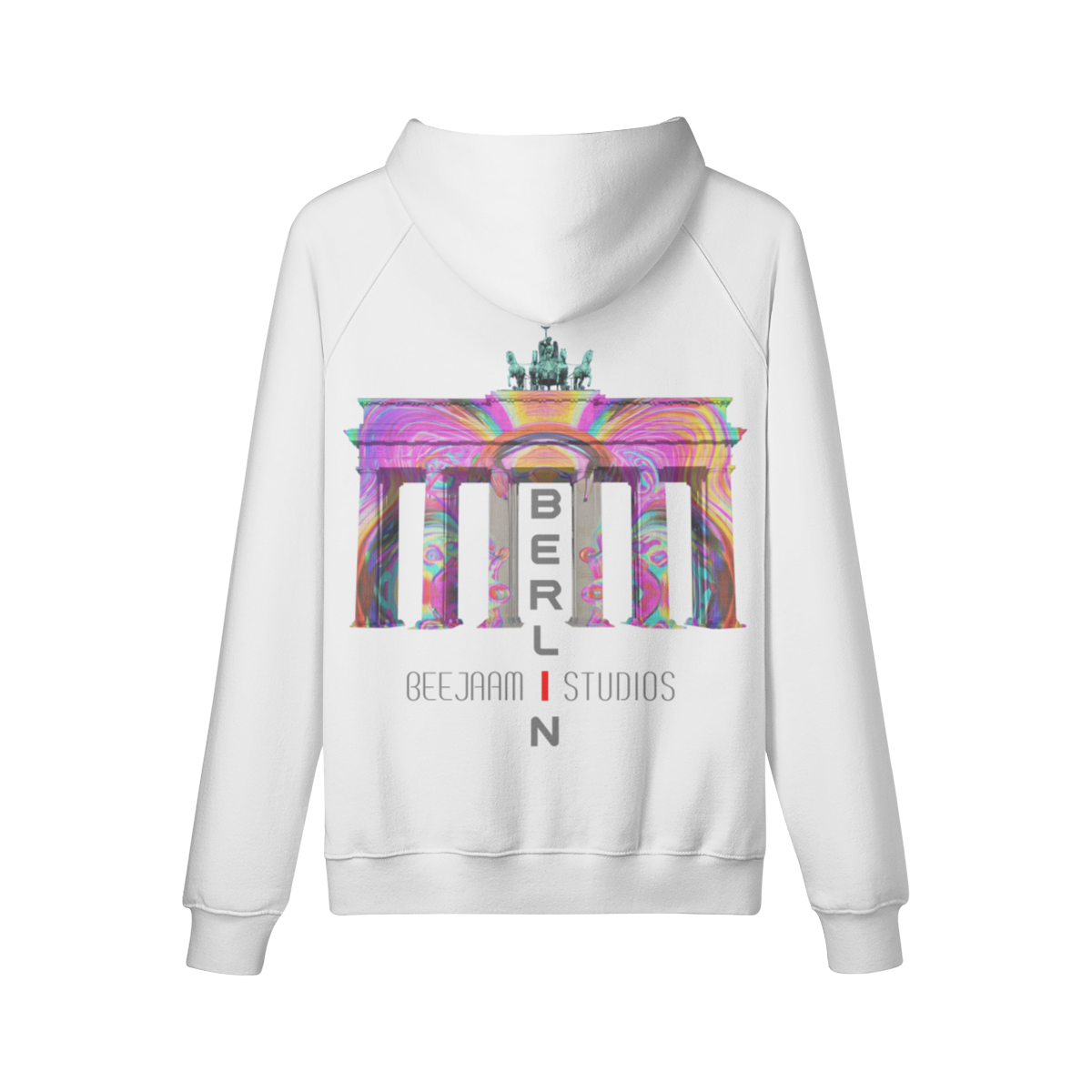 No.7107 | THE LIGHTS OF THE BRANDENBURG GATE | OVERSIZED HOODIE | UNISEX | LIMITED EDITION