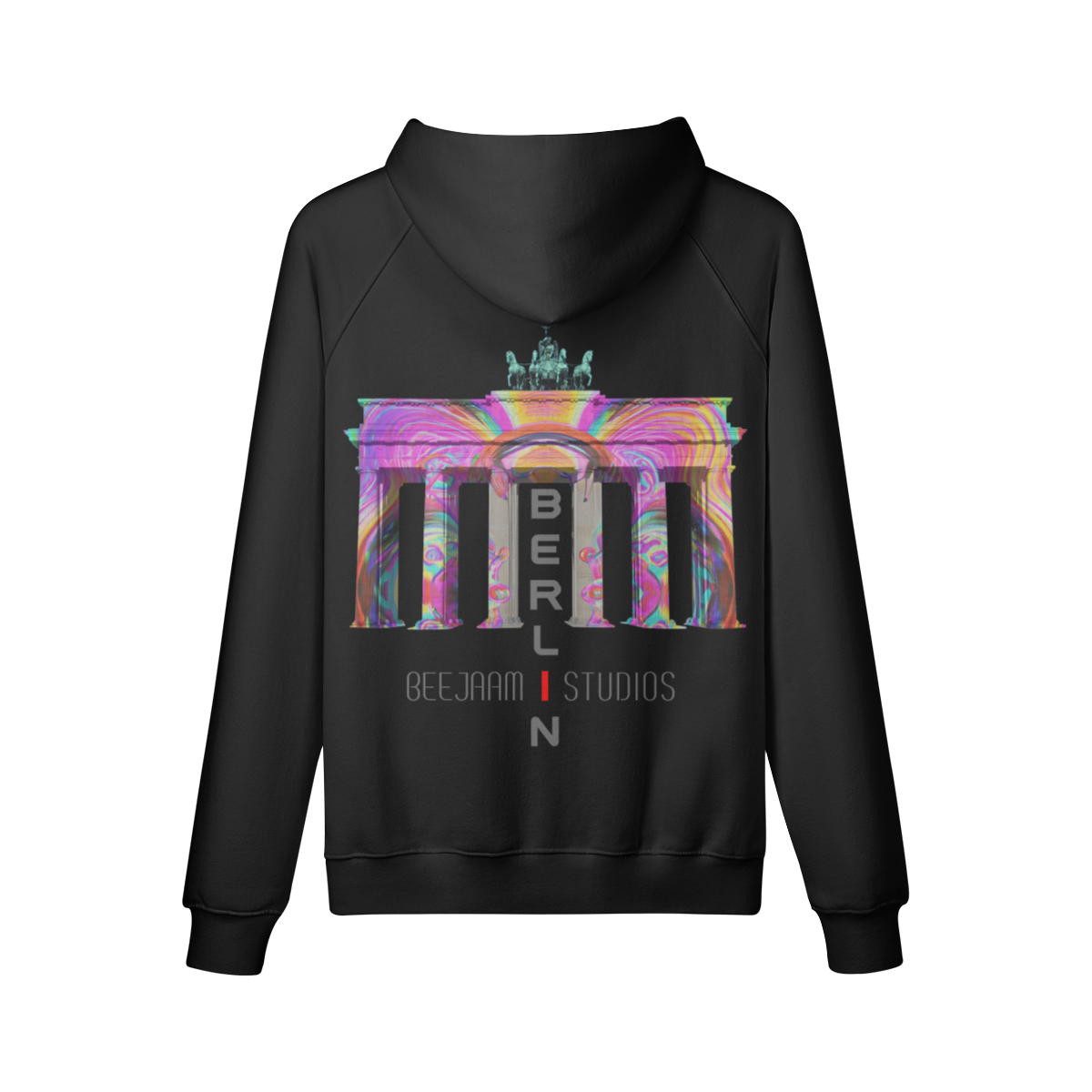 No.7107 | THE LIGHTS OF THE BRANDENBURG GATE | OVERSIZED HOODIE | UNISEX | LIMITED EDITION