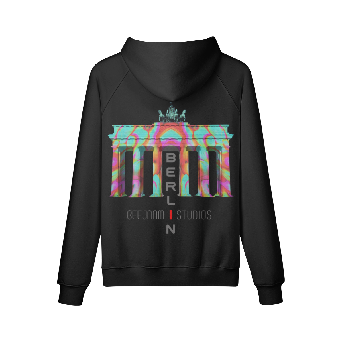 No.7108 | THE LIGHTS OF THE BRANDENBURG GATE | OVERSIZED HOODIE | UNISEX | LIMITED EDITION