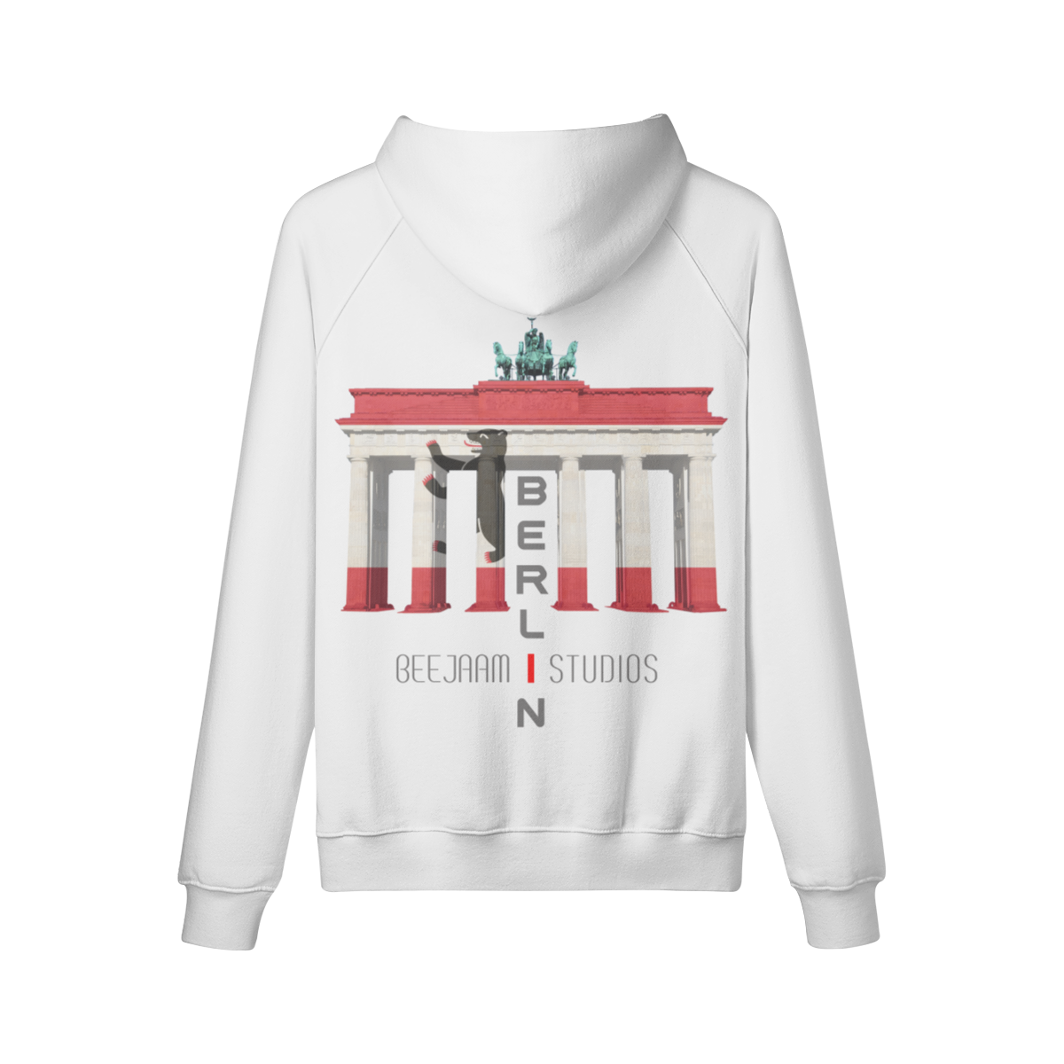 No.7110 | THE LIGHTS OF THE BRANDENBURG GATE | OVERSIZED HOODIE | UNISEX | LIMITED EDITION