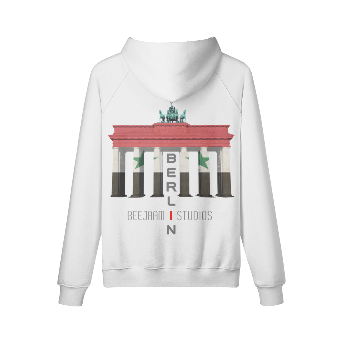 No.7115 | THE LIGHTS OF THE BRANDENBURG GATE | OVERSIZED HOODIE | UNISEX | LIMITED EDITION