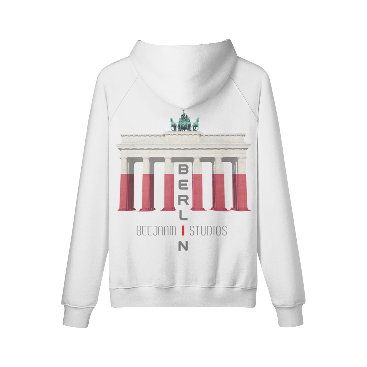 No.7117 | THE LIGHTS OF THE BRANDENBURG GATE | OVERSIZED HOODIE | UNISEX | LIMITED EDITION