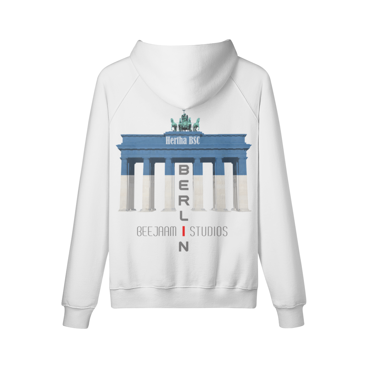 No.7118 | THE LIGHTS OF THE BRANDENBURG GATE | OVERSIZED HOODIE | UNISEX | LIMITED EDITION
