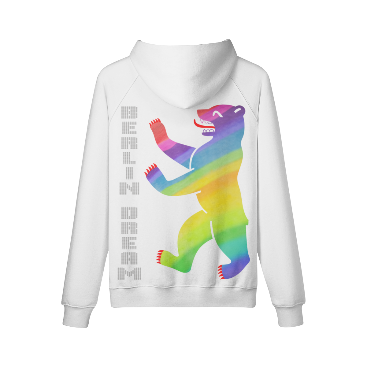 N°5105 | RÊVE BERLINIEN | SWEAT À CAPUCHE SURDIMENSIONNÉ | UNISEXE