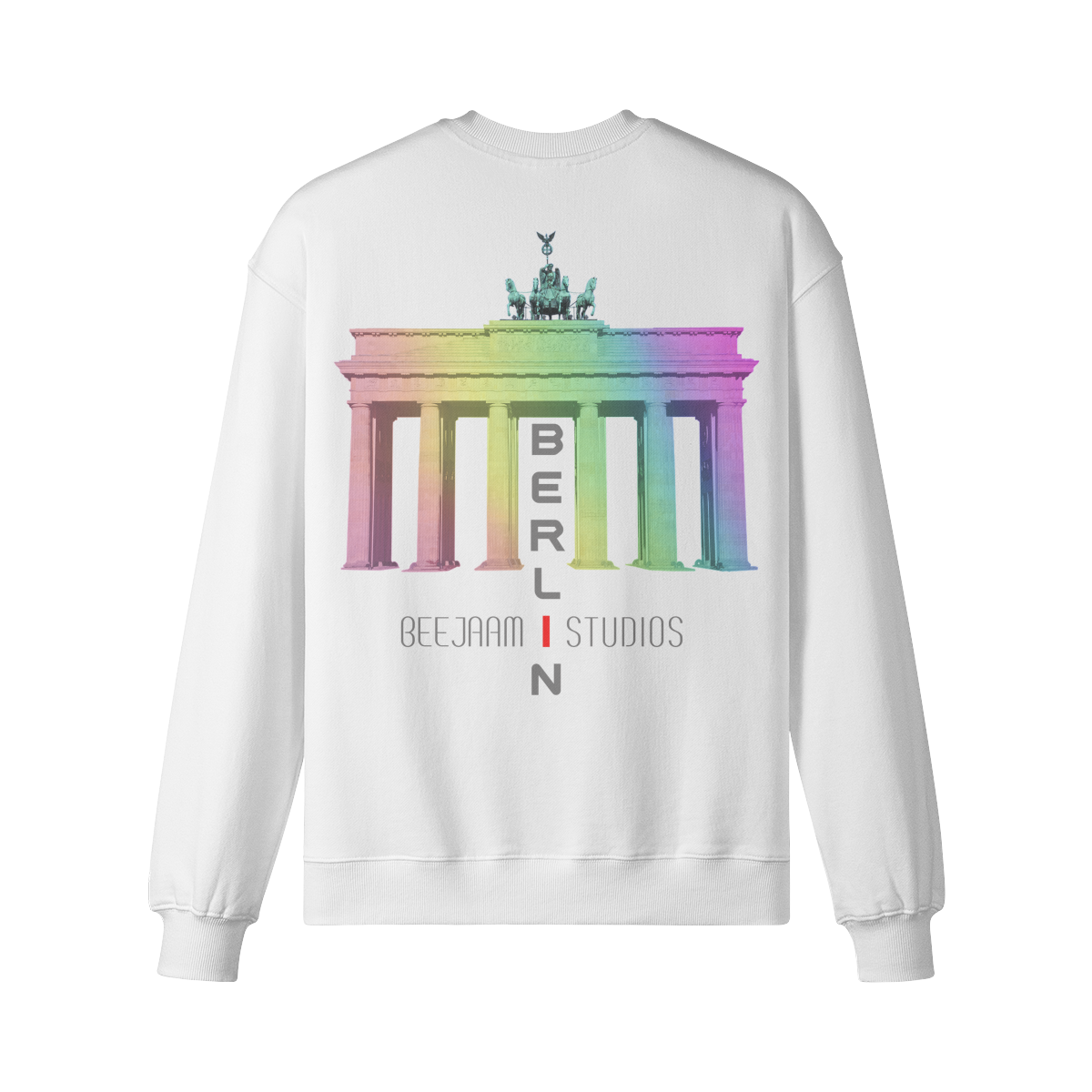 No.7200 | THE LIGHTS OF THE BRANDENBURG GATE | OVERSIZED SWEATSHIRT | UNISEX | LIMITED EDITION