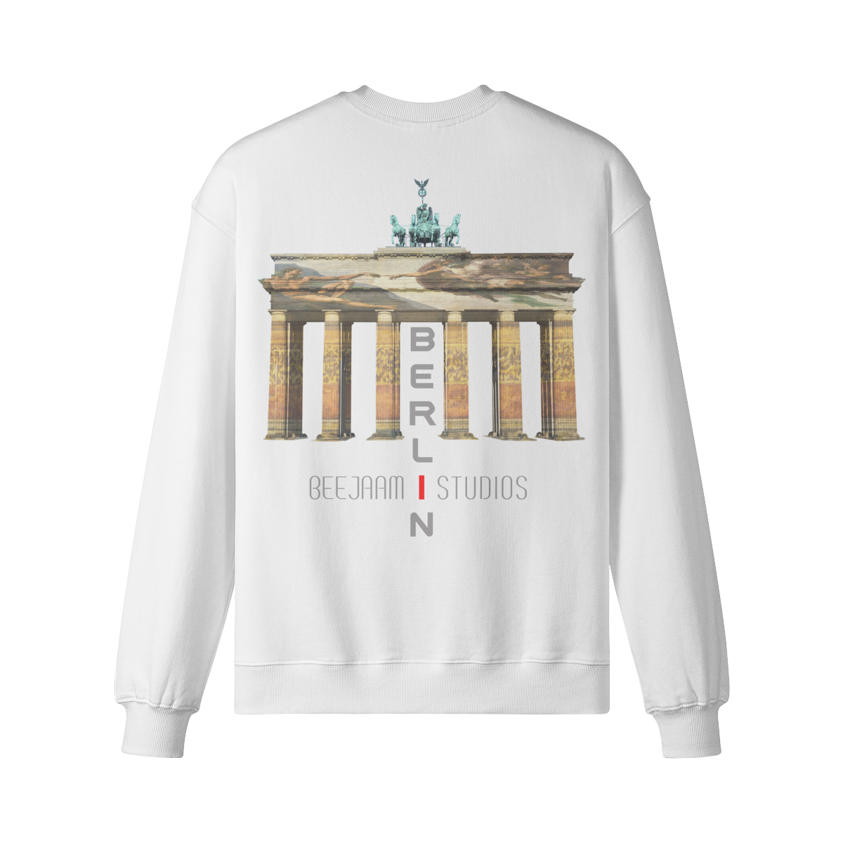 No.7202 | THE LIGHTS OF THE BRANDENBURG GATE | OVERSIZED SWEATSHIRT | UNISEX | LIMITED EDITION
