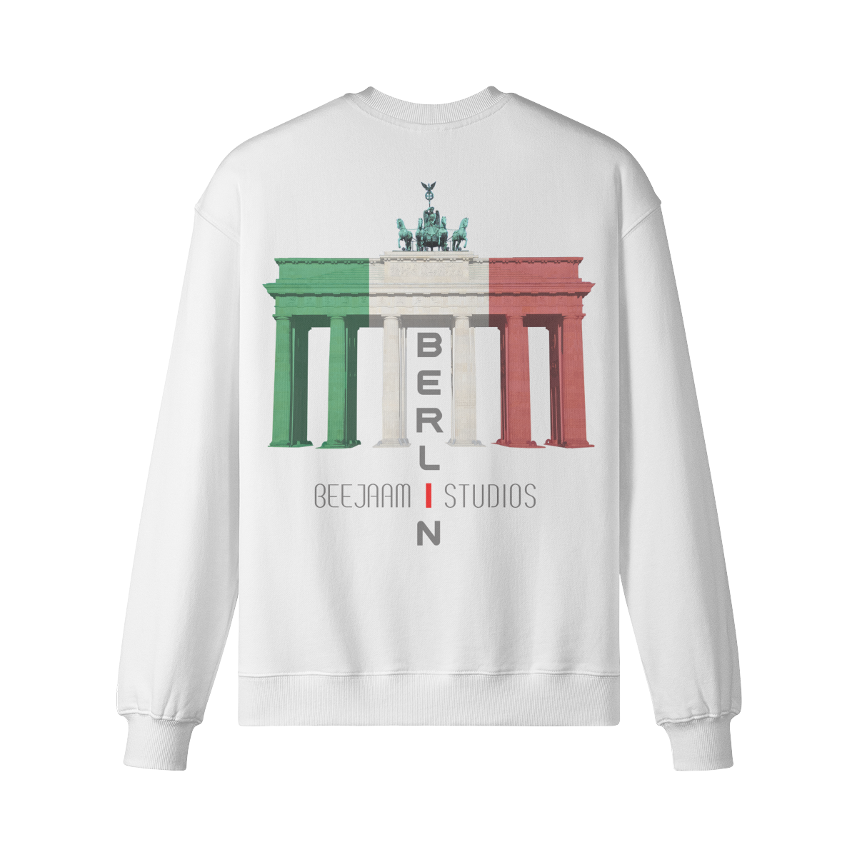 No.7213 | THE LIGHTS OF THE BRANDENBURG GATE | OVERSIZED SWEATSHIRT | UNISEX | LIMITED EDITION