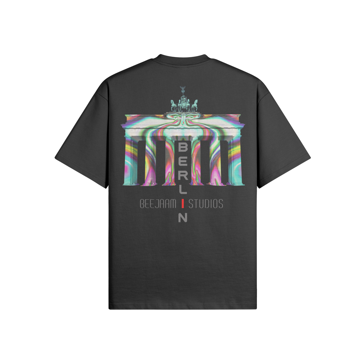 No.7005 | THE LIGHTS OF BRANDENBURG GATE | OVERSIZED TEE | UNISEX | LIMITED EDITION
