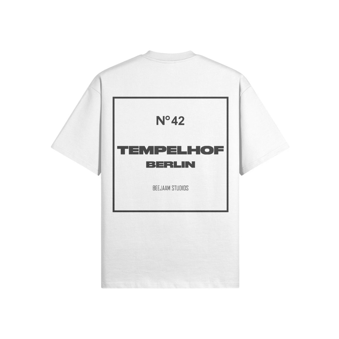 No.8005 | TEMPELHOF | URBAN UTOPIA | OVERSIZED TEE | UNISEX | LIMITED EDITION