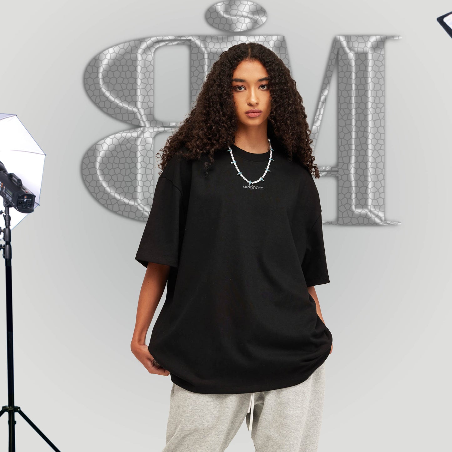 N°1004 | LE POUVOIR DU SOURIRE | T-SHIRT SURDIMENSIONNÉ | UNISEXE