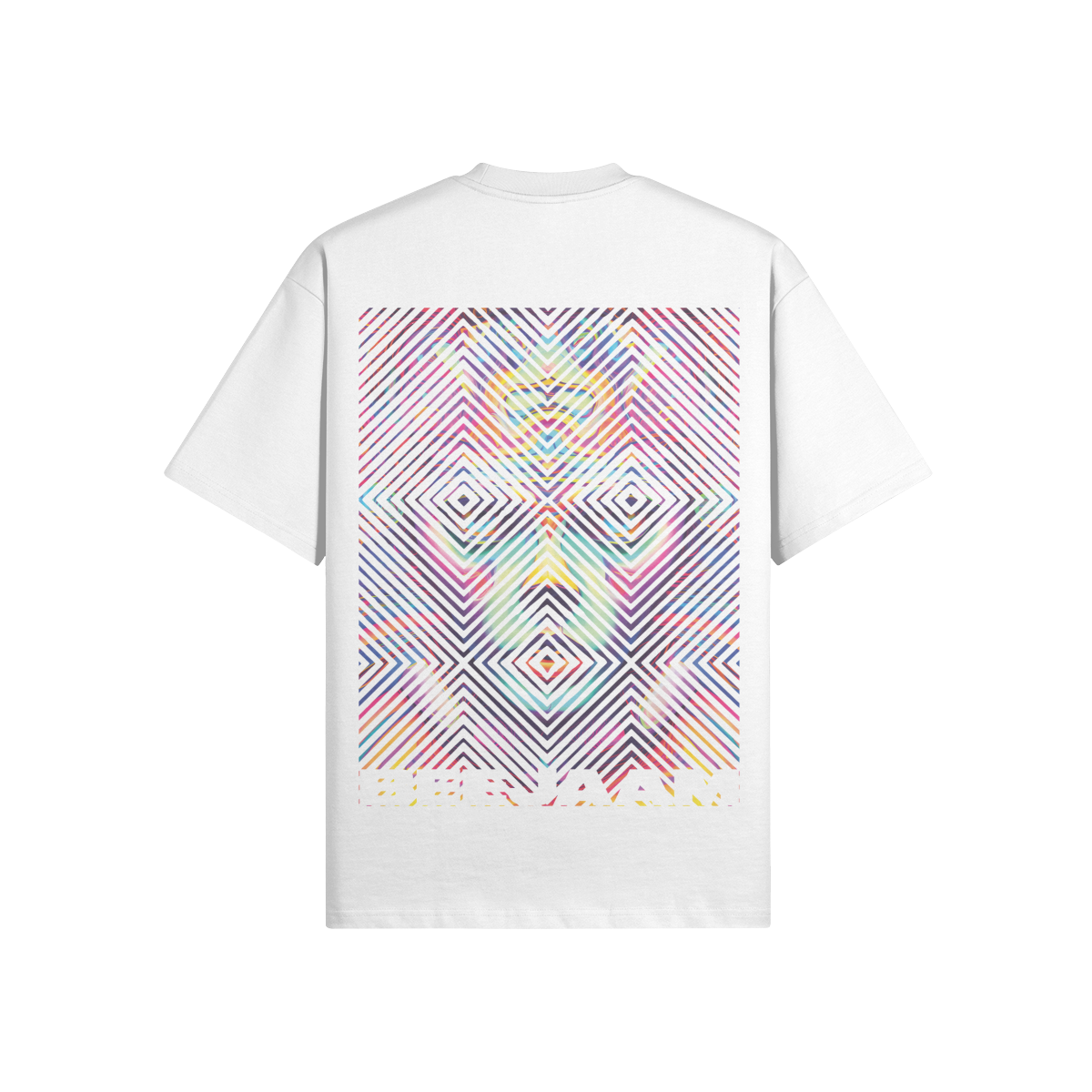 No.2003 | LIVING SQUARES | UNISEX | OVERSIZED TEE | LIMITED EDITION
