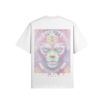No.2003 | LIVING SQUARES | UNISEX | OVERSIZED TEE | LIMITED EDITION