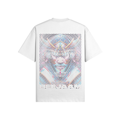 N°2027 | CARRÉS VIVANTS | UNISEXE | T-SHIRT SURDIMENSIONNÉ | ÉDITION LIMITÉE