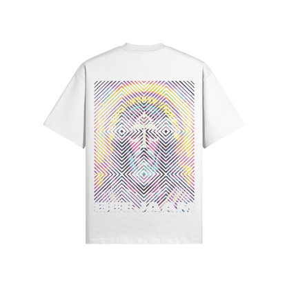 N°2020 | CARRÉS VIVANTS | UNISEXE | T-SHIRT SURDIMENSIONNÉ | ÉDITION LIMITÉE