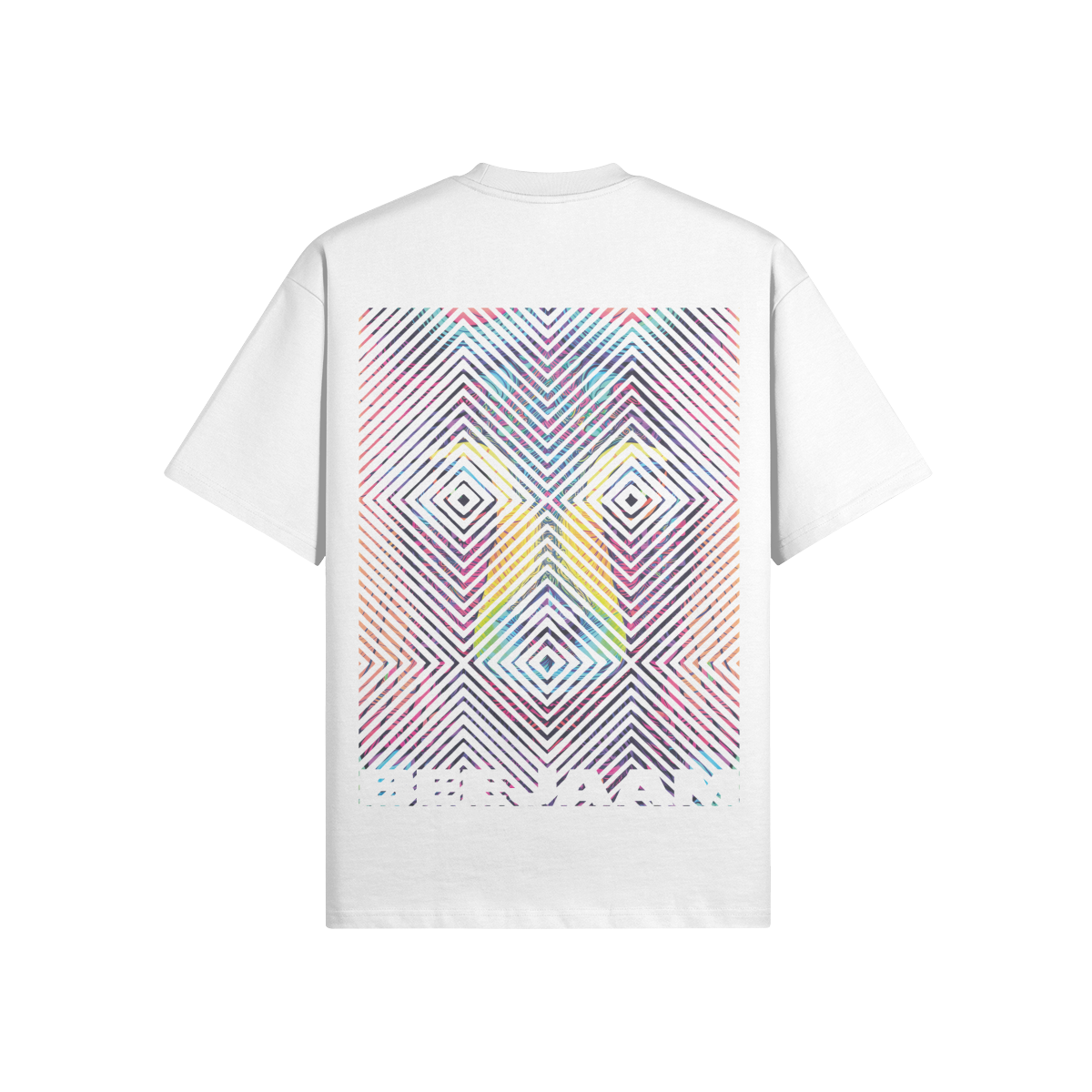 No.2006 | LIVING SQUARES | UNISEX | OVERSIZED TEE | LIMITED EDITION