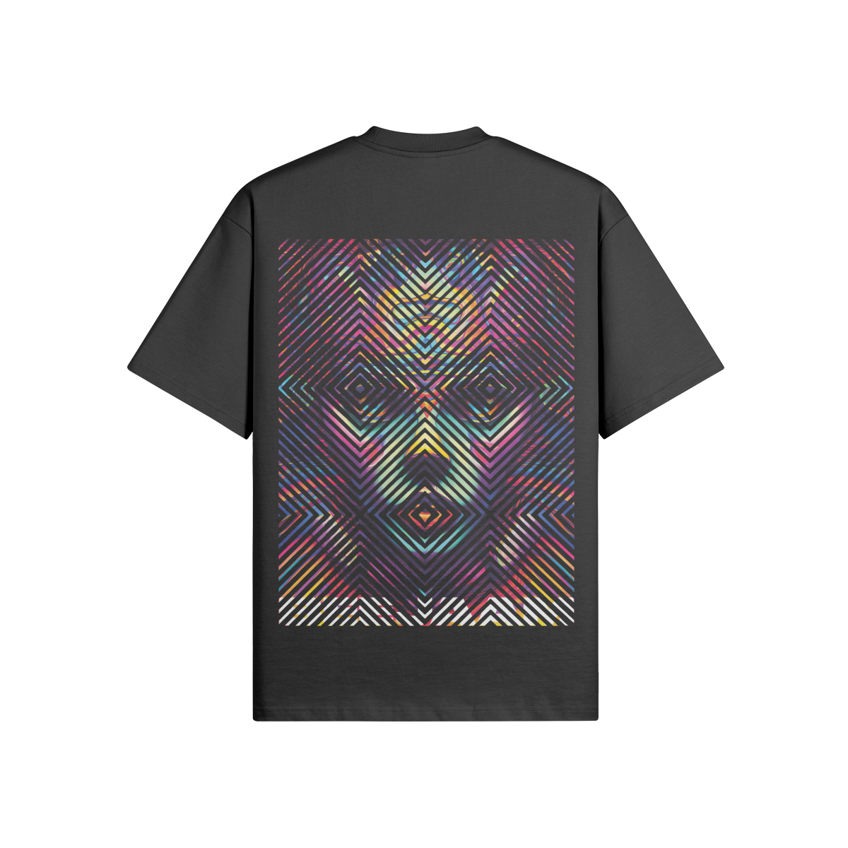 No.2003 | LIVING SQUARES | UNISEX | OVERSIZED TEE | LIMITED EDITION