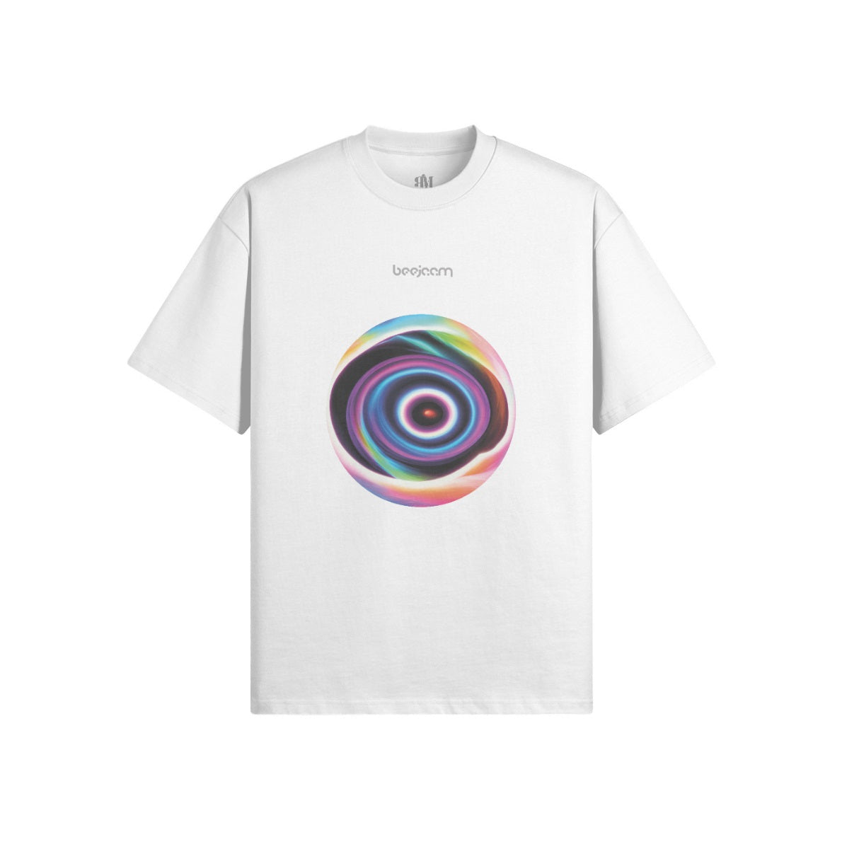 N°6003 | CERCLE D'AURA | T-SHIRT SURDIMENSIONNÉ | UNISEXE | ÉDITION LIMITÉE
