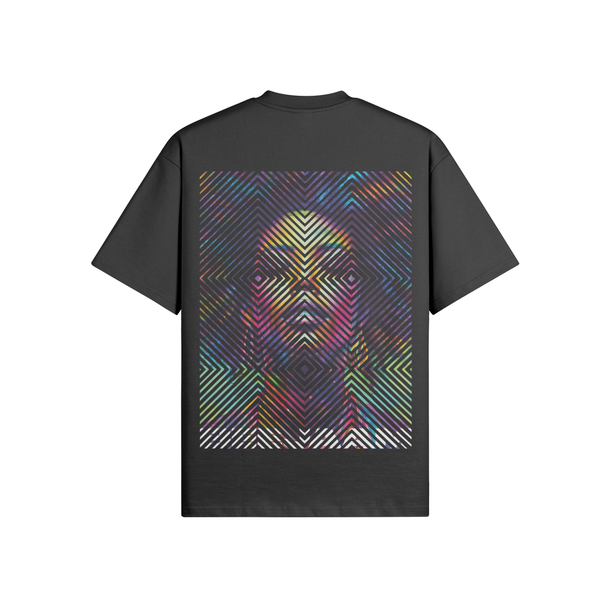 No.2000 | LIVING SQUARES | UNISEX | OVERSIZED TEE | LIMITED EDITION