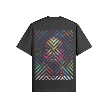 No.2000 | LIVING SQUARES | UNISEX | OVERSIZED TEE | LIMITED EDITION