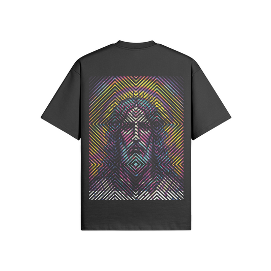 N°2020 | CARRÉS VIVANTS | UNISEXE | T-SHIRT SURDIMENSIONNÉ | ÉDITION LIMITÉE