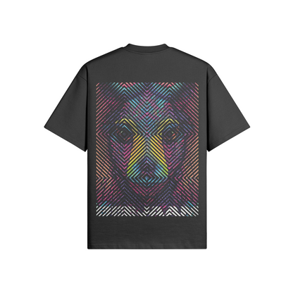 No.2006 | LIVING SQUARES | UNISEX | OVERSIZED TEE | LIMITED EDITION