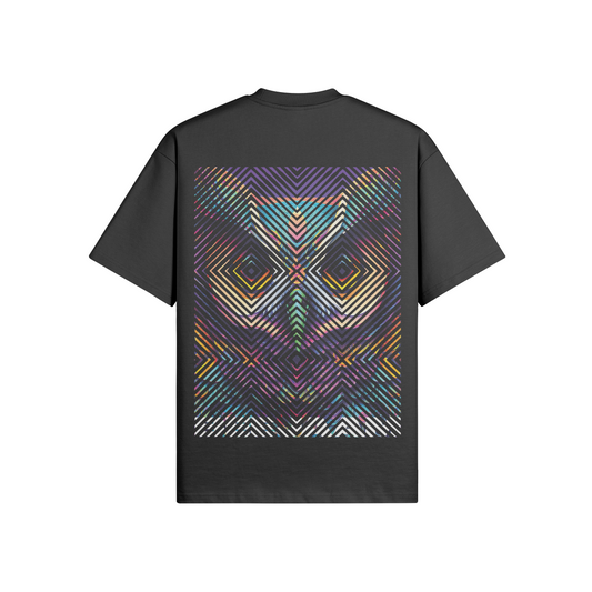 N°2018 | CARRÉS VIVANTS | UNISEXE | T-SHIRT SURDIMENSIONNÉ | ÉDITION LIMITÉE