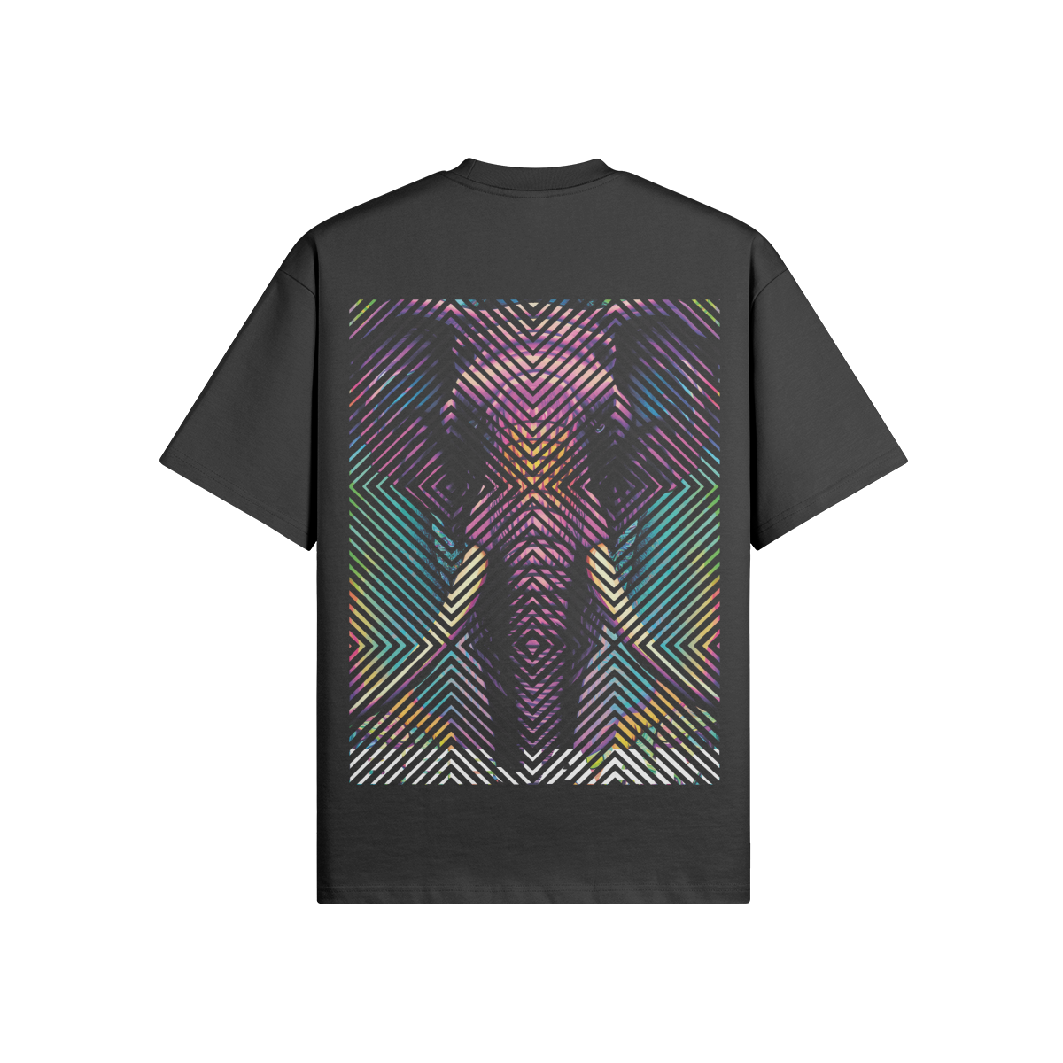 No.2023 | LIVING SQUARES | UNISEX | OVERSIZED TEE | LIMITED EDITION