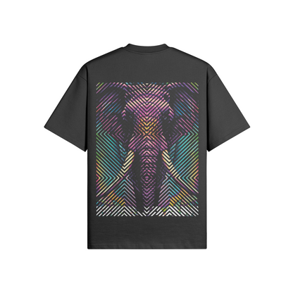 No.2023 | LIVING SQUARES | UNISEX | OVERSIZED TEE | LIMITED EDITION