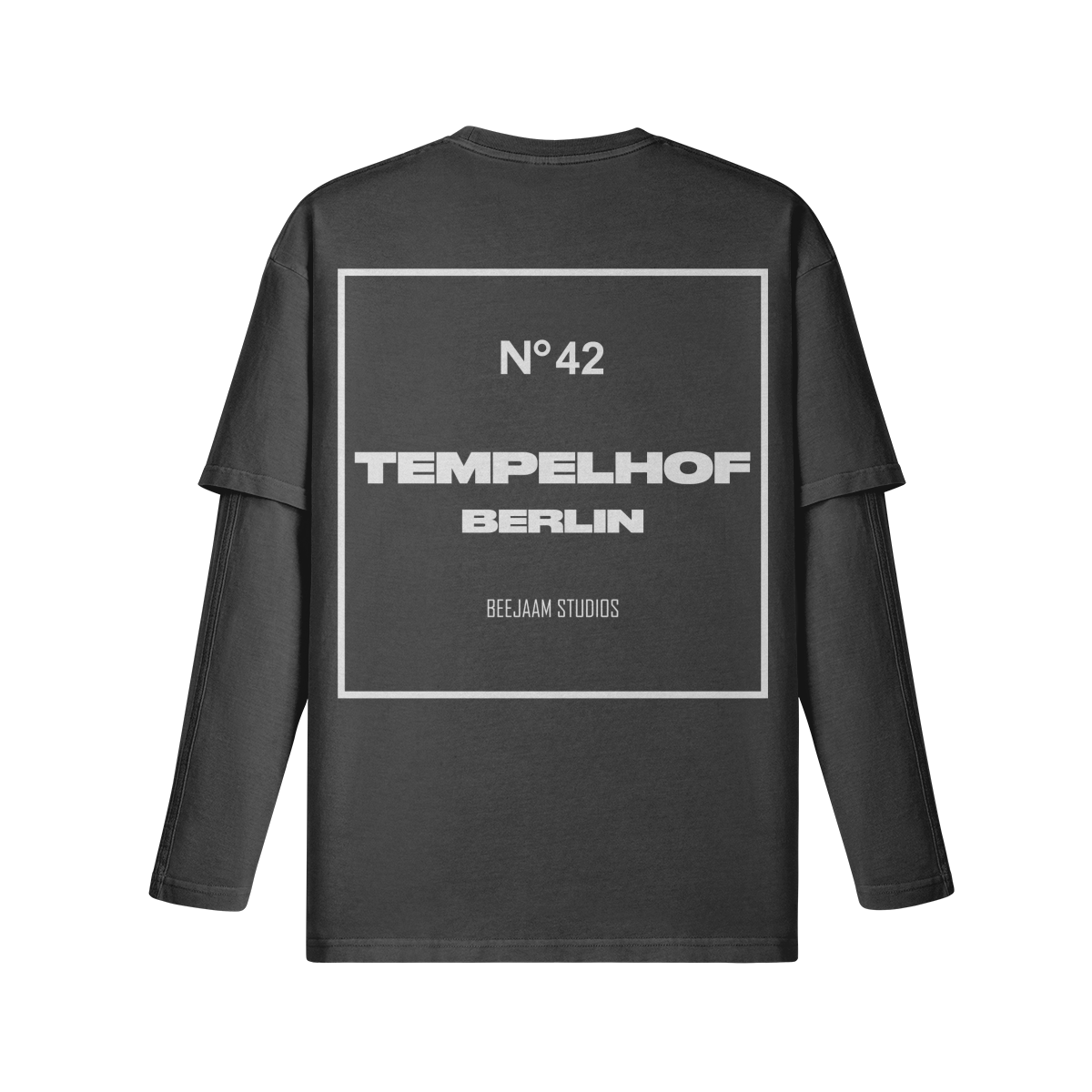 No.8045 | TEMPELHOF | URBAN UTOPIA | LAYERED LONG SLEEVE | UNISEX