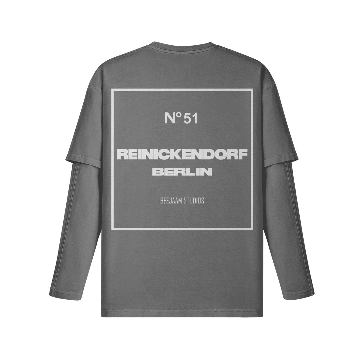 Nr.8049 | REINICKENDORF | URBAN UTOPIA | LANGARMSHIRT MIT SCHICHTEN | UNISEX