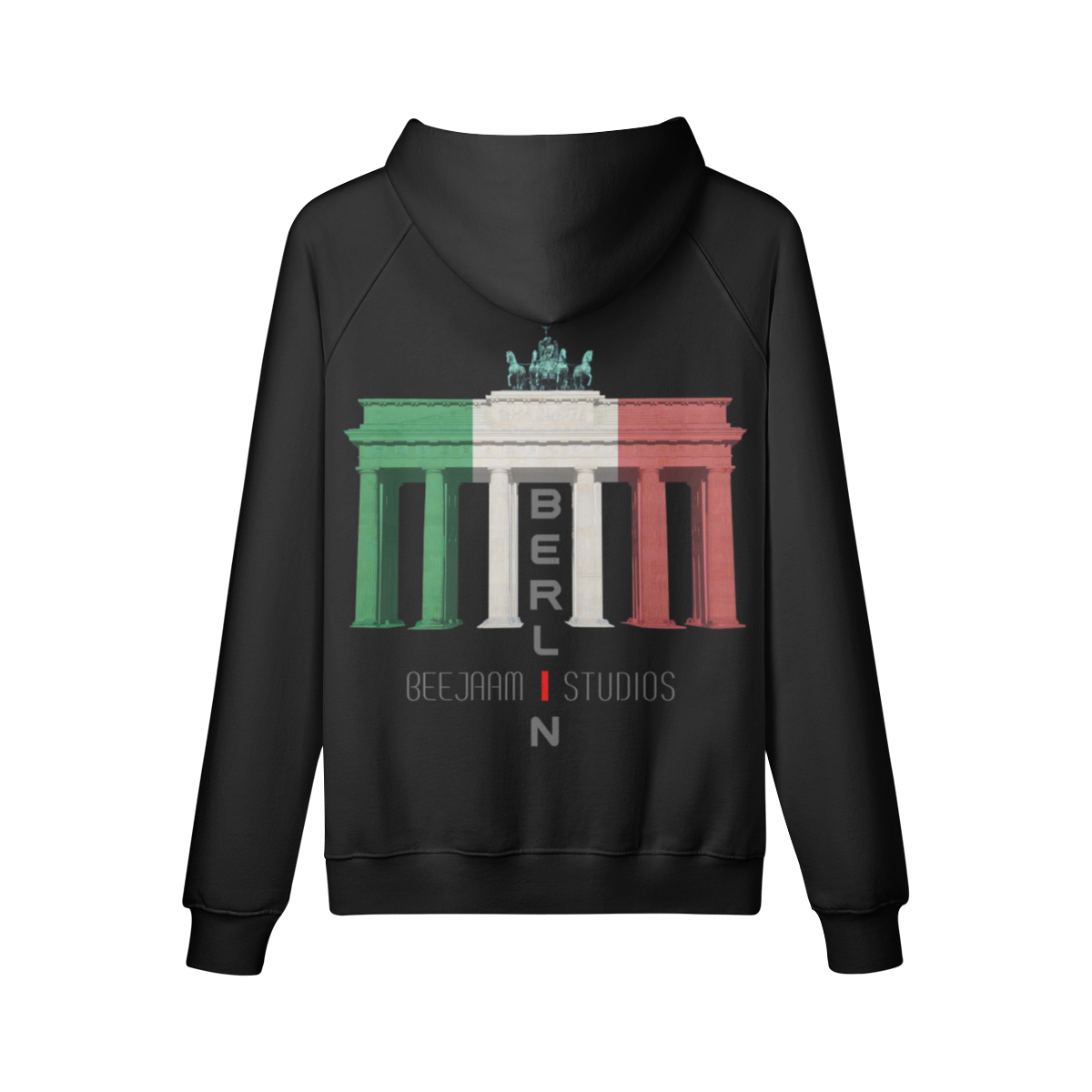 No.7113 | THE LIGHTS OF THE BRANDENBURG GATE | OVERSIZED HOODIE | UNISEX | LIMITED EDITION