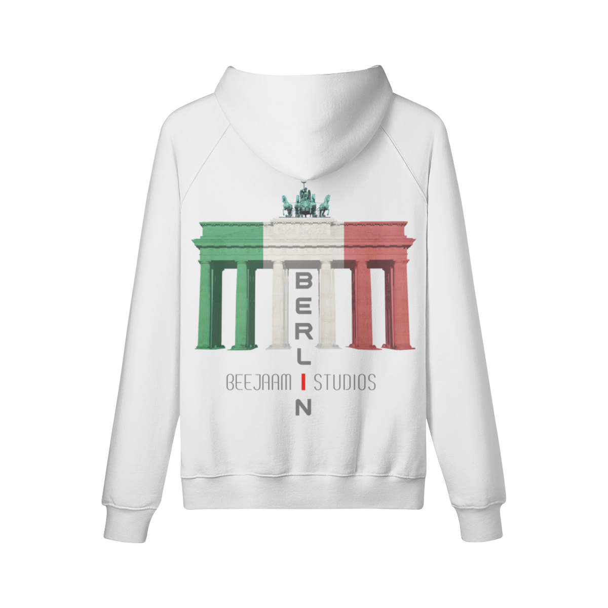 No.7113 | THE LIGHTS OF THE BRANDENBURG GATE | OVERSIZED HOODIE | UNISEX | LIMITED EDITION