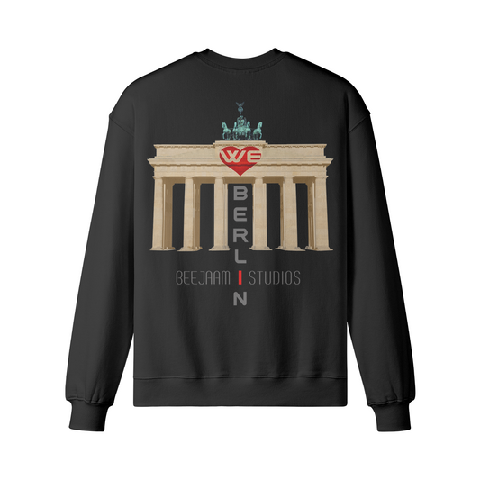 No.7209 | LES LUMIÈRES DE LA PORTE DE BRANDENBOURG | SWEAT-SHIRT SURDIMENSIONNÉ | UNISEXE | ÉDITION LIMITÉE