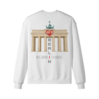 No.7209 | LES LUMIÈRES DE LA PORTE DE BRANDENBOURG | SWEAT-SHIRT SURDIMENSIONNÉ | UNISEXE | ÉDITION LIMITÉE
