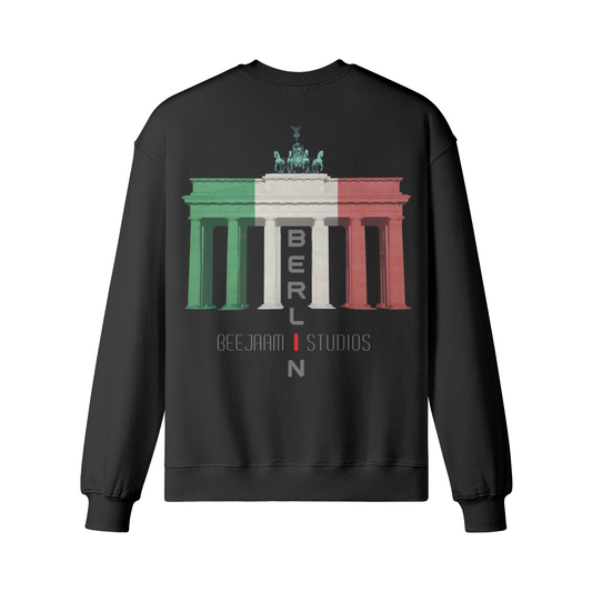 No.7213 | LES LUMIÈRES DE LA PORTE DE BRANDENBOURG | SWEAT-SHIRT SURDIMENSIONNÉ | UNISEXE | ÉDITION LIMITÉE