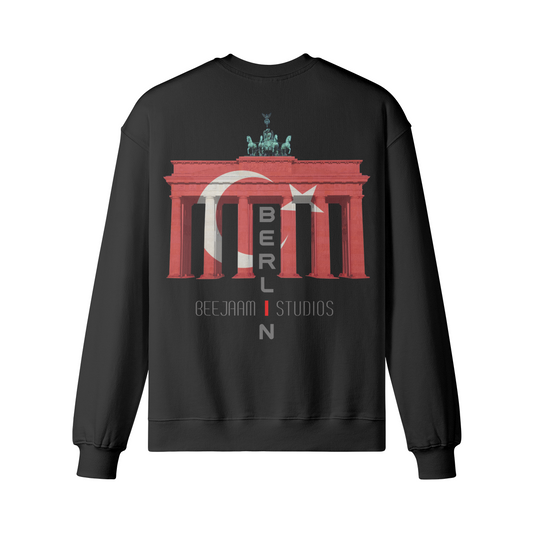 No.7214 | LES LUMIÈRES DE LA PORTE DE BRANDENBOURG | SWEAT-SHIRT SURDIMENSIONNÉ | UNISEXE | ÉDITION LIMITÉE