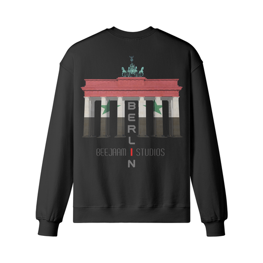 No.7215 | LES LUMIÈRES DE LA PORTE DE BRANDENBOURG | SWEAT-SHIRT SURDIMENSIONNÉ | UNISEXE | ÉDITION LIMITÉE