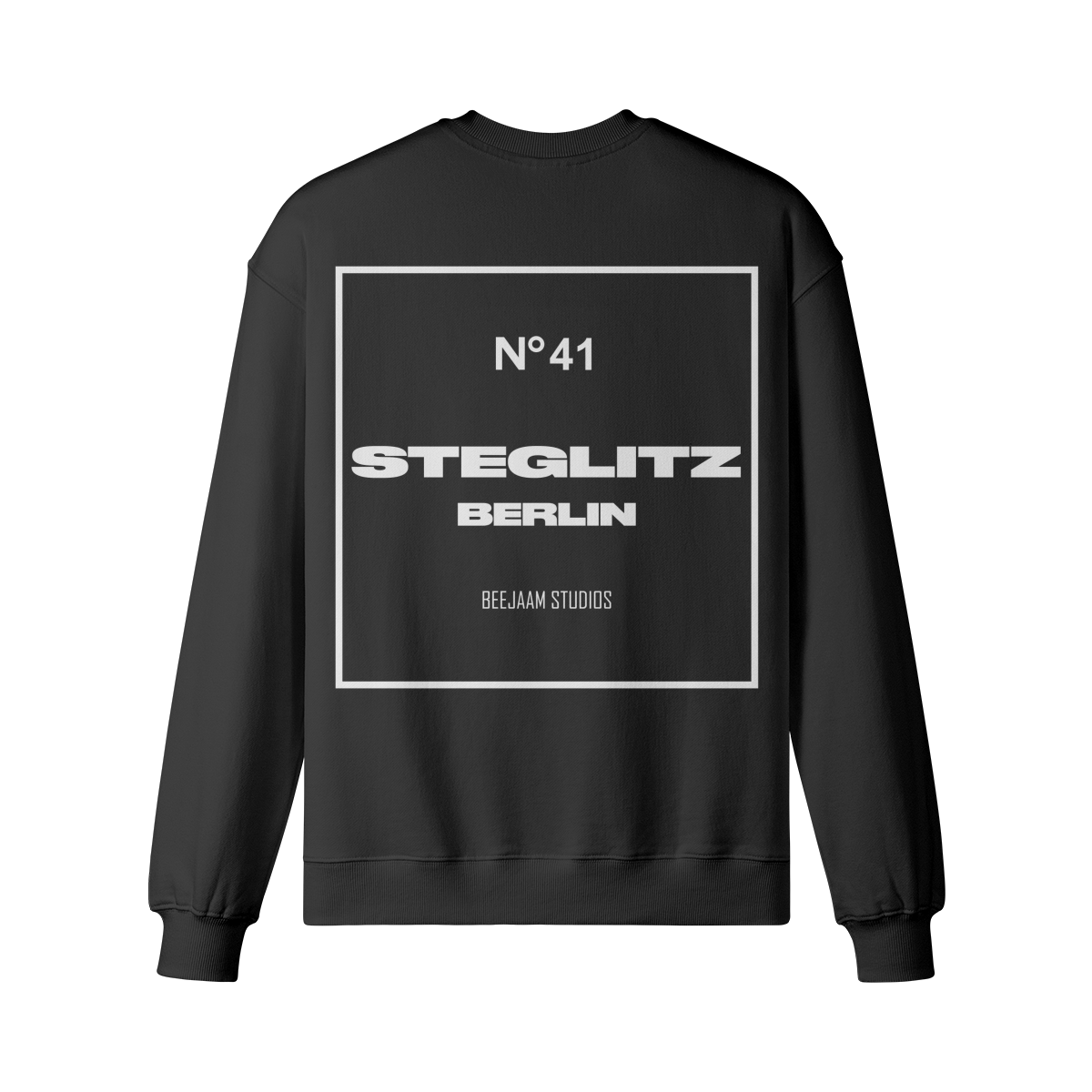 N°8204 | UTOPIE URBAINE | SWEAT-SHIRT SURDIMENSIONNÉ | UNISEXE | ÉDITION LIMITÉE