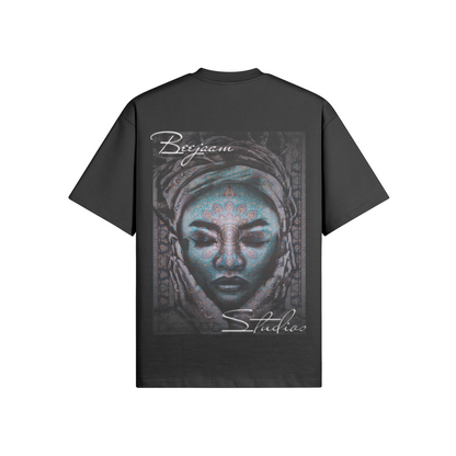 N°504 | ŒUVRE D'ART SIGNATURE | UNISEXE | TÉ SURDIMENSIONNÉ | ÉDITION LIMITÉE