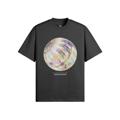 No.4007 | MANTRA GLOBES | OVERSIZED TEE | UNISEX | LIMITED EDITION