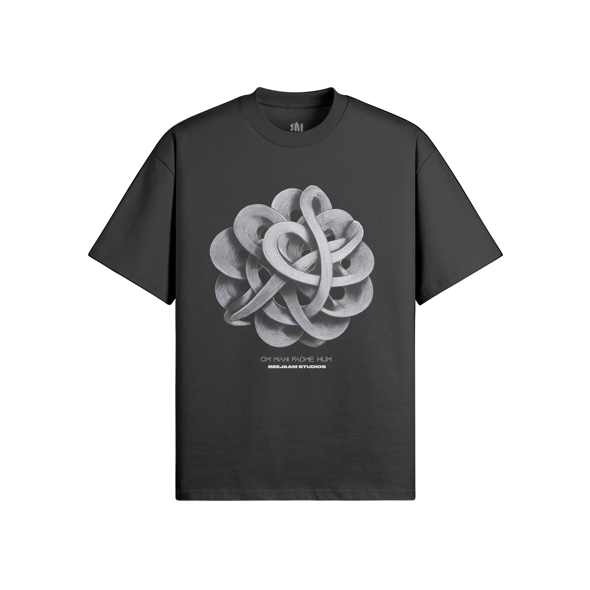 Nr. 4008 | MANTRA-GLOBEN | ÜBERGRÖSSE T-SHIRT | UNISEX | LIMITIERTE AUFLAGE