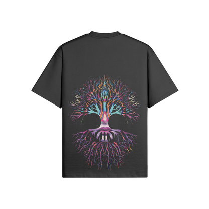 N°3006 | ARBRE DE L'APRÈS-VIE | UNISEXE | T-SHIRT SURDIMENSIONNÉ | ÉDITION LIMITÉE