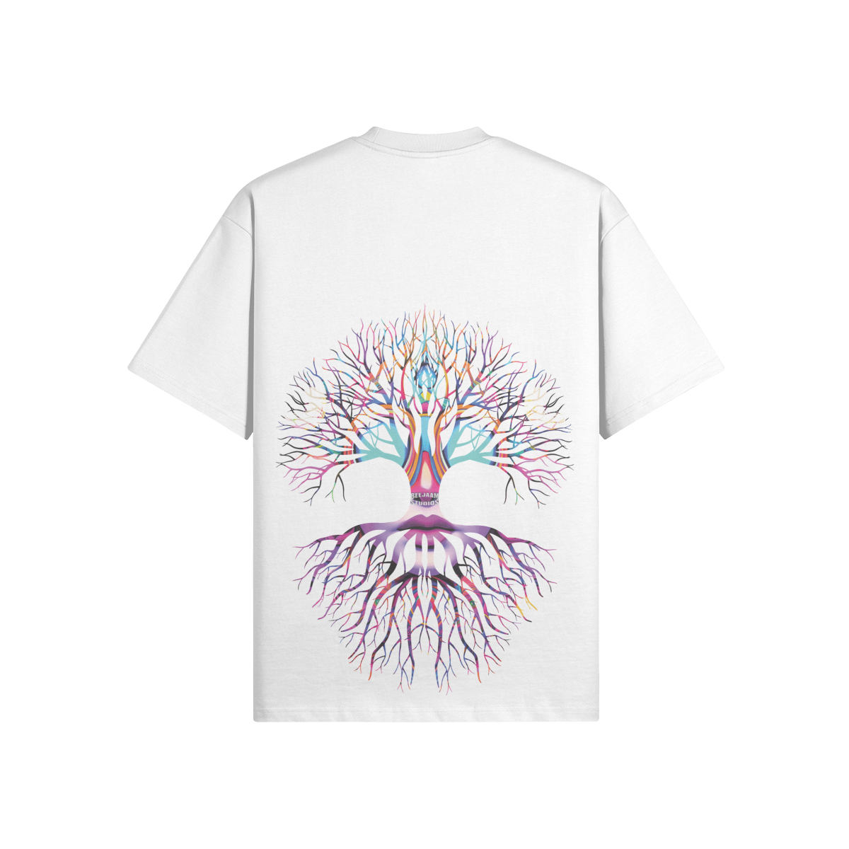 N°3006 | ARBRE DE L'APRÈS-VIE | UNISEXE | T-SHIRT SURDIMENSIONNÉ | ÉDITION LIMITÉE