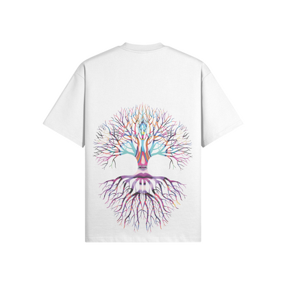N°3006 | ARBRE DE L'APRÈS-VIE | UNISEXE | T-SHIRT SURDIMENSIONNÉ | ÉDITION LIMITÉE
